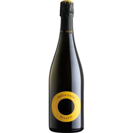 Ribolla Gialla Vino Spumante di Qualità Metodo Classico Extra Brut Morbido Puiatti Vino Bianco 1 Bottiglia CL 75