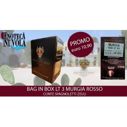 Bag in Box Murgia Rosso IGT Conte Spagnoletti Zeuli LT 3