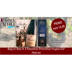 Bag in Box Passitivo Primitivo IGT Paolo Leo LT 3