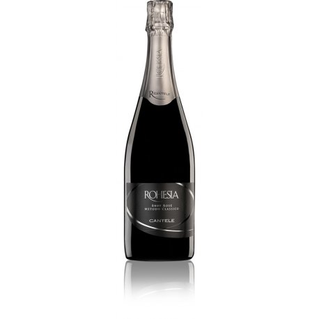 Rohesia Brut Rosè Spumante Metodo Classico Negroamaro Salento IGT Cantele Vino Rosato 1 Bottiglia CL 75